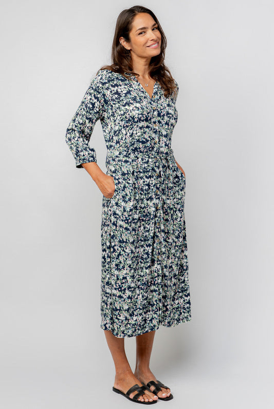 Leoni Dress Rosa Trellis